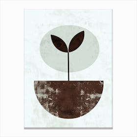 Jena Functionality - Minimalist Bauhaus Canvas Print