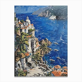 Amalfi Coast 4 Canvas Print