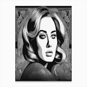 Adele 8 Canvas Print