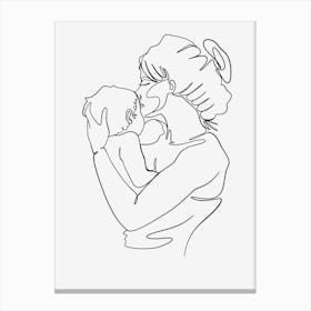 Mother And Child Mothers day 1 Canvas Print