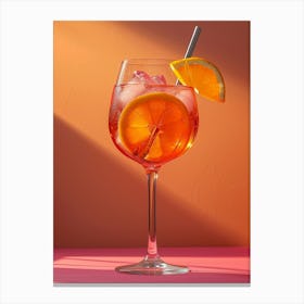 Aperol Spritz Art Print 435 Canvas Print