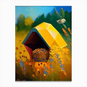 Pollen Beehive 3 Painting Canvas Print