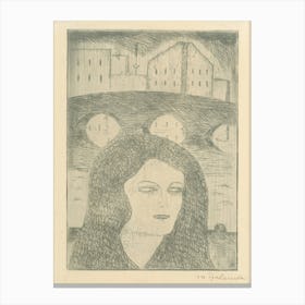 Melancholy, Mikuláš Galanda Canvas Print