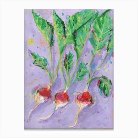 Radishes 1 Canvas Print