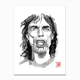 Mick Jagger Canvas Print