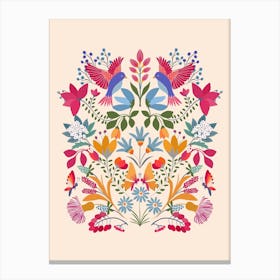 Mexican Garden Canvas Print