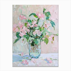 A World Of Flowers Sweet Peas 4 Painting Canvas Print