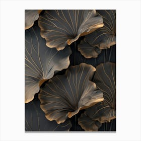 Lotus Leaves Canvas Print