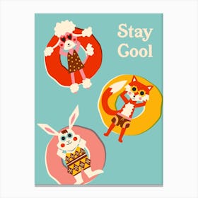 Stay Cool Canvas Print