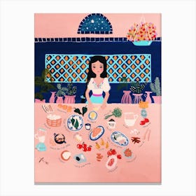 Cocina Mexicana Canvas Print