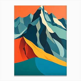 Alpine Illustration No 34 Stampe su tela