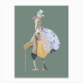 Fashion Bird Canvas Print
