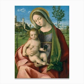 Madonna And Child, Giovanni Bellini Canvas Print