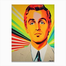 Ben Johnson Colourful Pop Movies Art Movies Canvas Print