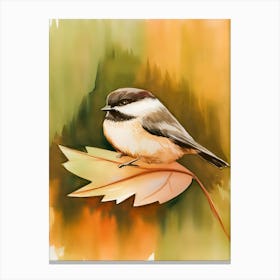 Chickadee 3 Canvas Print