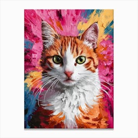 Orange Tabby Cat 3 Canvas Print