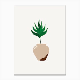 Potted Plant 1 Canvas Print