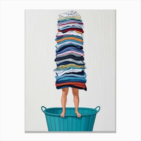 Laundry Basket 1 Canvas Print