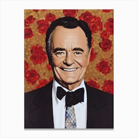 Jack Lemmon Illustration Movies Canvas Print