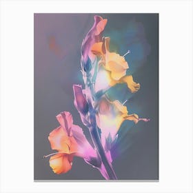Iridescent Flower Snapdragon 1 Canvas Print