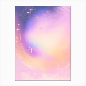 Space Gouache Space Canvas Print