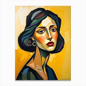 Portrait Of A Woman 72 Canvas Print