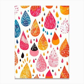 Raindrops 5 Canvas Print
