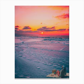 Her Favorite Sunset Canvas Print