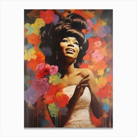 Aretha Franklin (3) Canvas Print