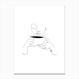 Coffee Mood Canvas Print