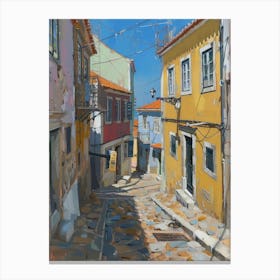 Lisbon Street 1 Canvas Print