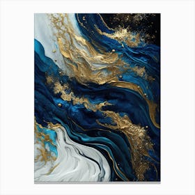 Elegant Marble Abstract Painting 6 Canvas Print