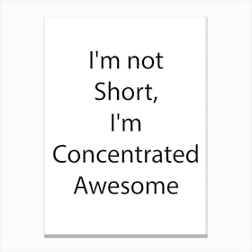 Sarcastic Quote 17 Canvas Print