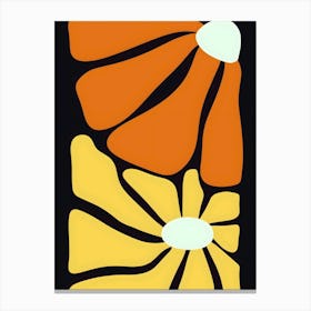 Henri Matisse Orange And Yellow Flowers Canvas Print