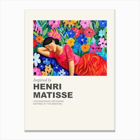 Museum Poster Inspired By Henri Matisse 12 Canvas Print