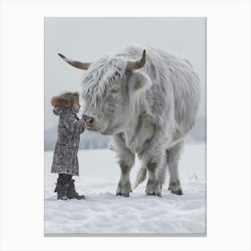 Highland Cow 3 Canvas Print