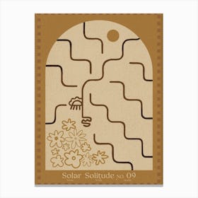 Solar Canvas Print