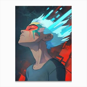 Manga Character Canvas Print