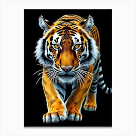 Wild Animal Creative Portrait 75 Canvas Print