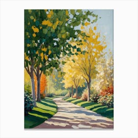 Path Through The Trees Canvas Print