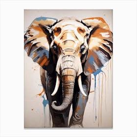 Elephant Painting Canvas Print