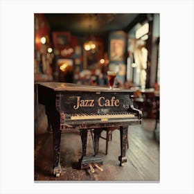 Jazz Cafe 13 Canvas Print