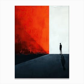 Day In The Life, Minimalism 1 Canvas Print