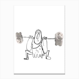 strongman Canvas Print