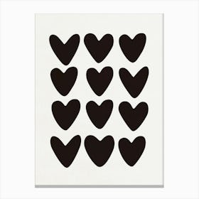 Hearts - Matisse Canvas Print