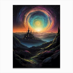 Castle In The Sky 2 Canvas Print