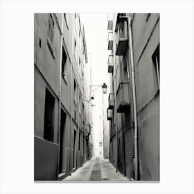 Marseille, France, Black And White Photography 4 Canvas Print