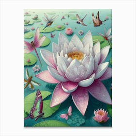 Water Lily 1 Canvas Print