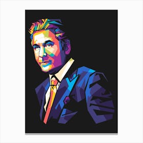 Alec Baldwin Wpap Canvas Print