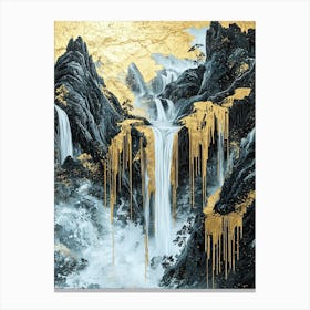 Olympus Glow Metallic Serenity Canvas Print